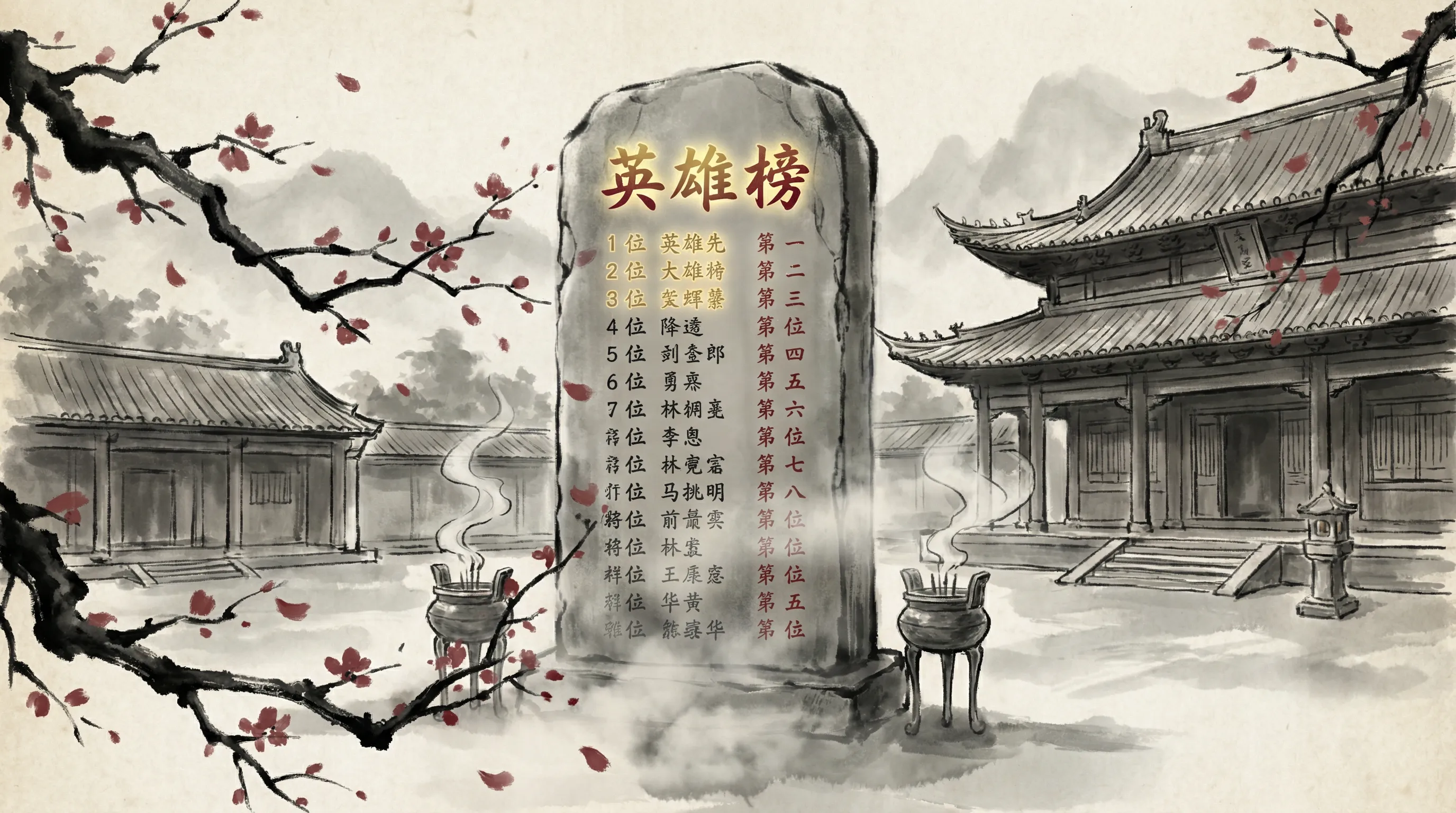 英雄榜上德州扑克高手的排名