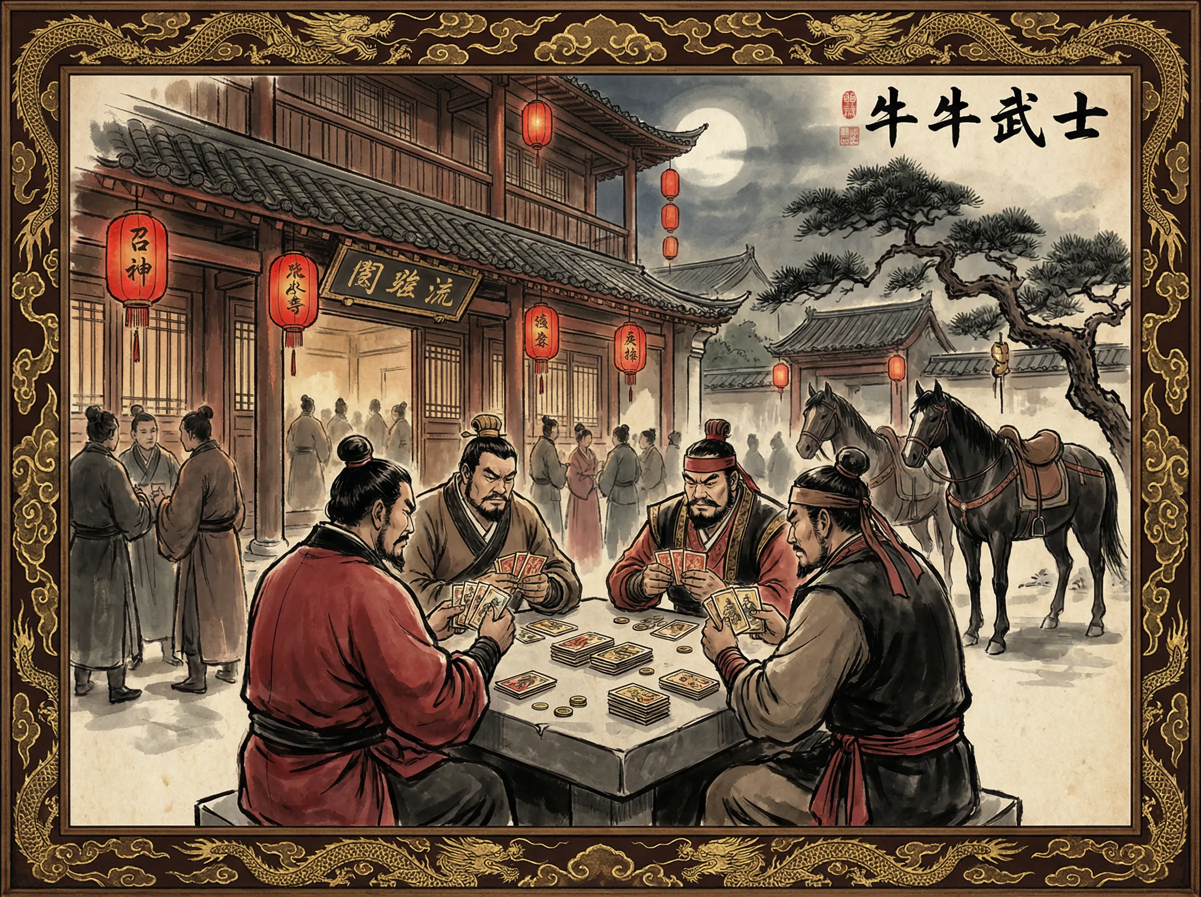 百人牛牛镖局对决场景